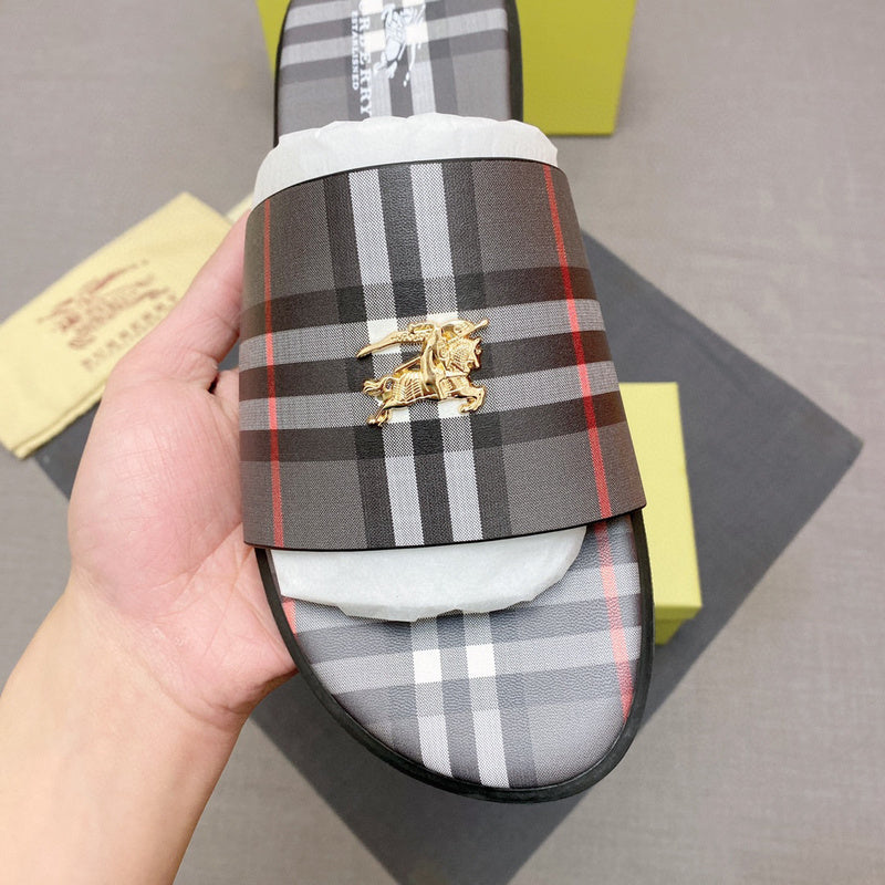 Burberry Grey Slingback Heels - Lifestyle Styling Shot
