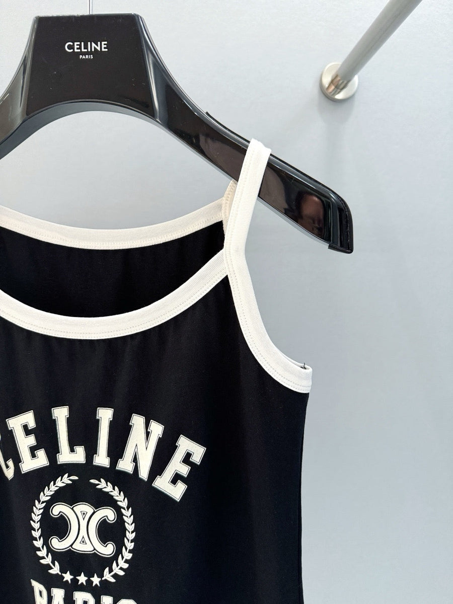 Tops- Cel Tank Top Premium Designer Casual Top