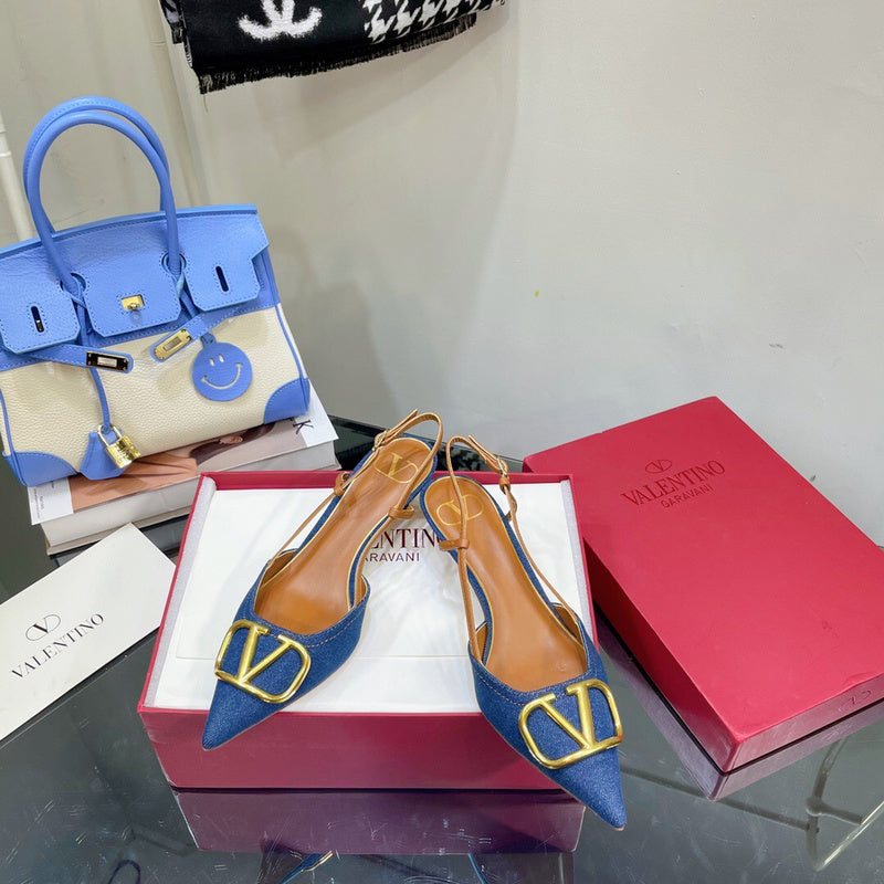 Valentino Garavani shoes front view designer style