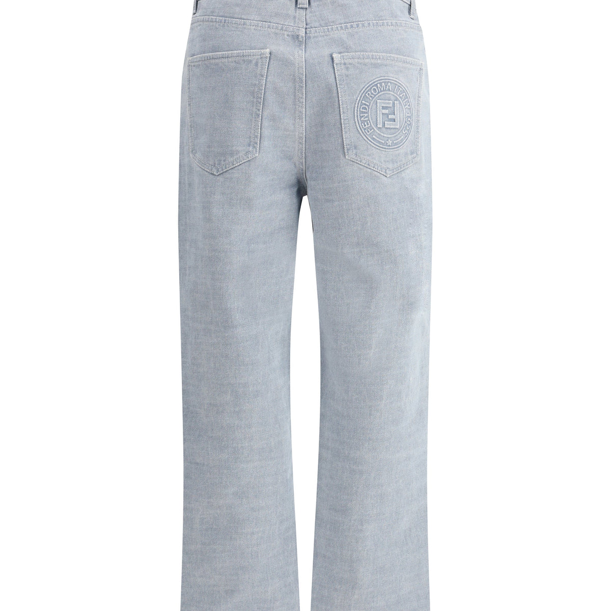 Fendi premium pants detail and craftsmanship close-up