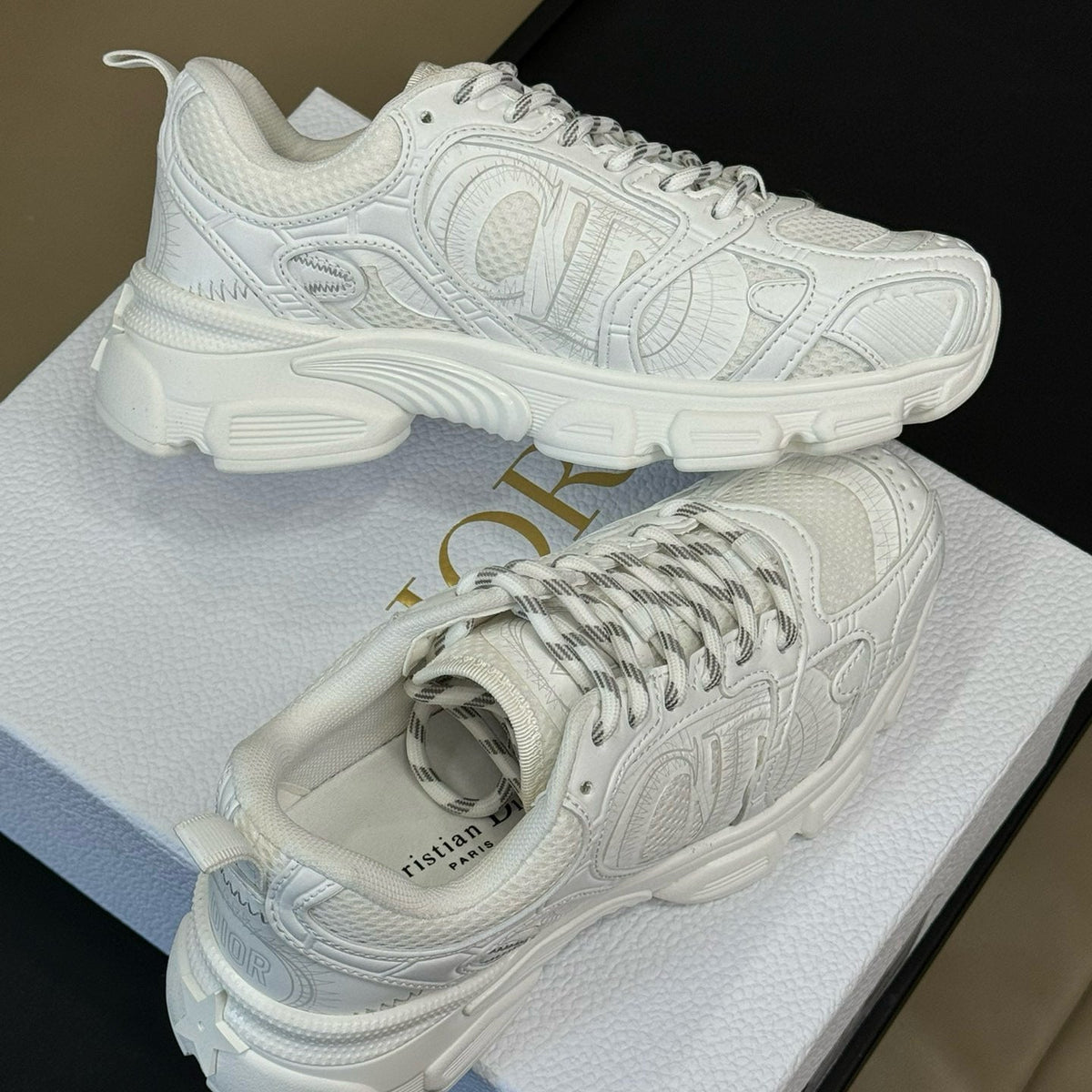Dior Shoes- Dior Chrono Sneaker Premium Designer Casual Shoes