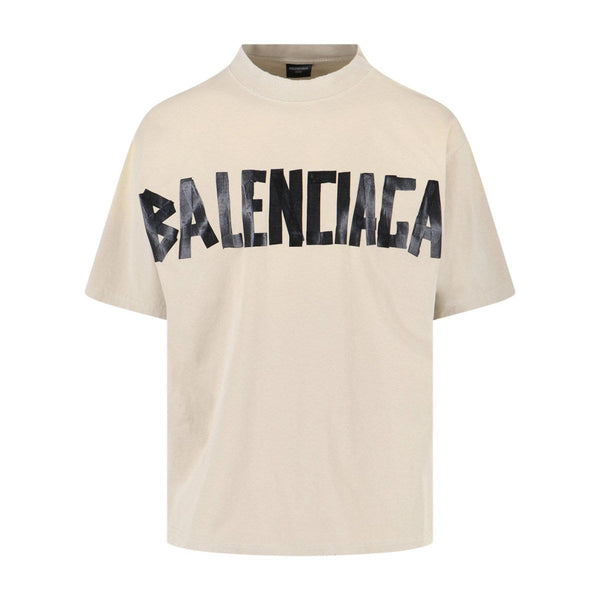 Balenciaga tee shirts luxury designer piece front view