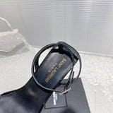 Saint Laurent luxury shoes detail shot