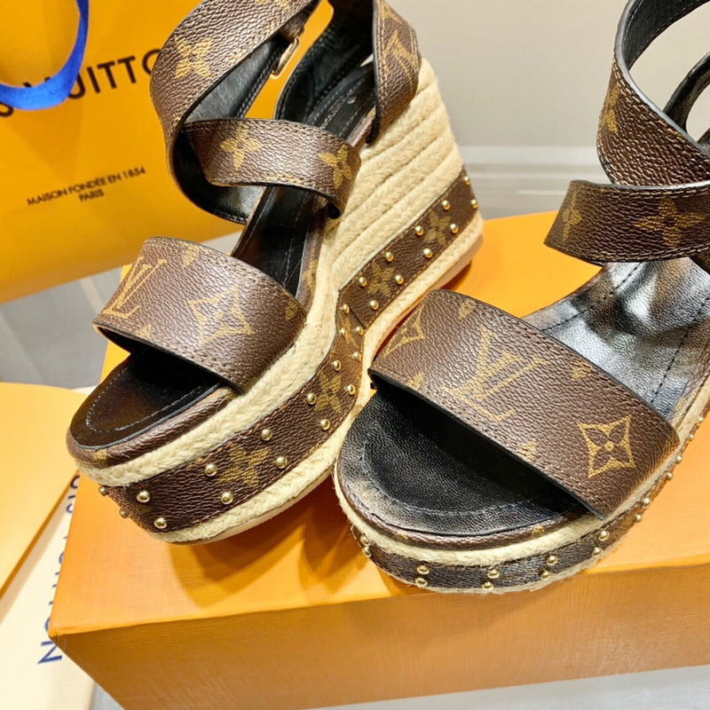 Louis Vuitton shoes Style 382 - angled studio shot