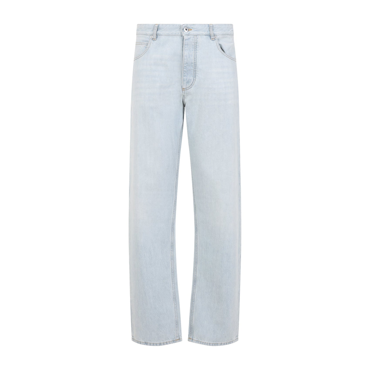 Bottega Veneta Jeans? Bottega Veneta Straight Leg Denim Pants Men Classic Everyday Designer Jeans