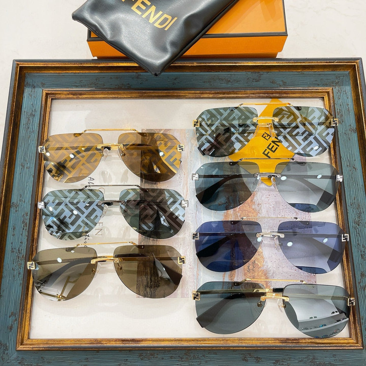 Sunglasses- Fen Sunglasses Premium Fashion Designer Sunglasses