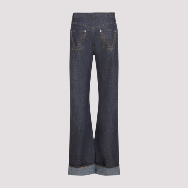 Bottega Veneta Jeans? Bottega Veneta Intrecciato Pocket Jeans Women Classic Everyday Designer Jeans