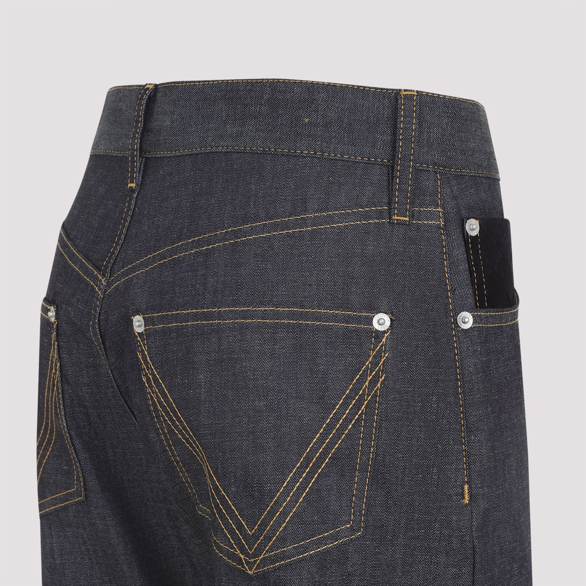 Bottega Veneta pants side profile designer luxury fashion