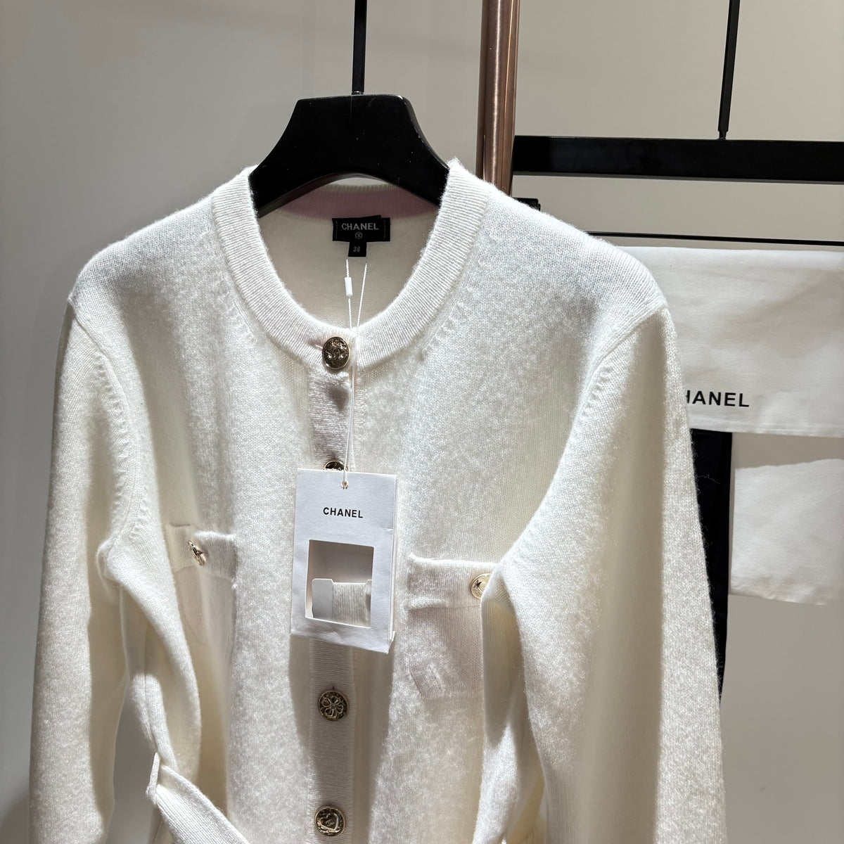 Chanel Sweaters? Chanel Cardigan Luxury Designer Knit Sweater