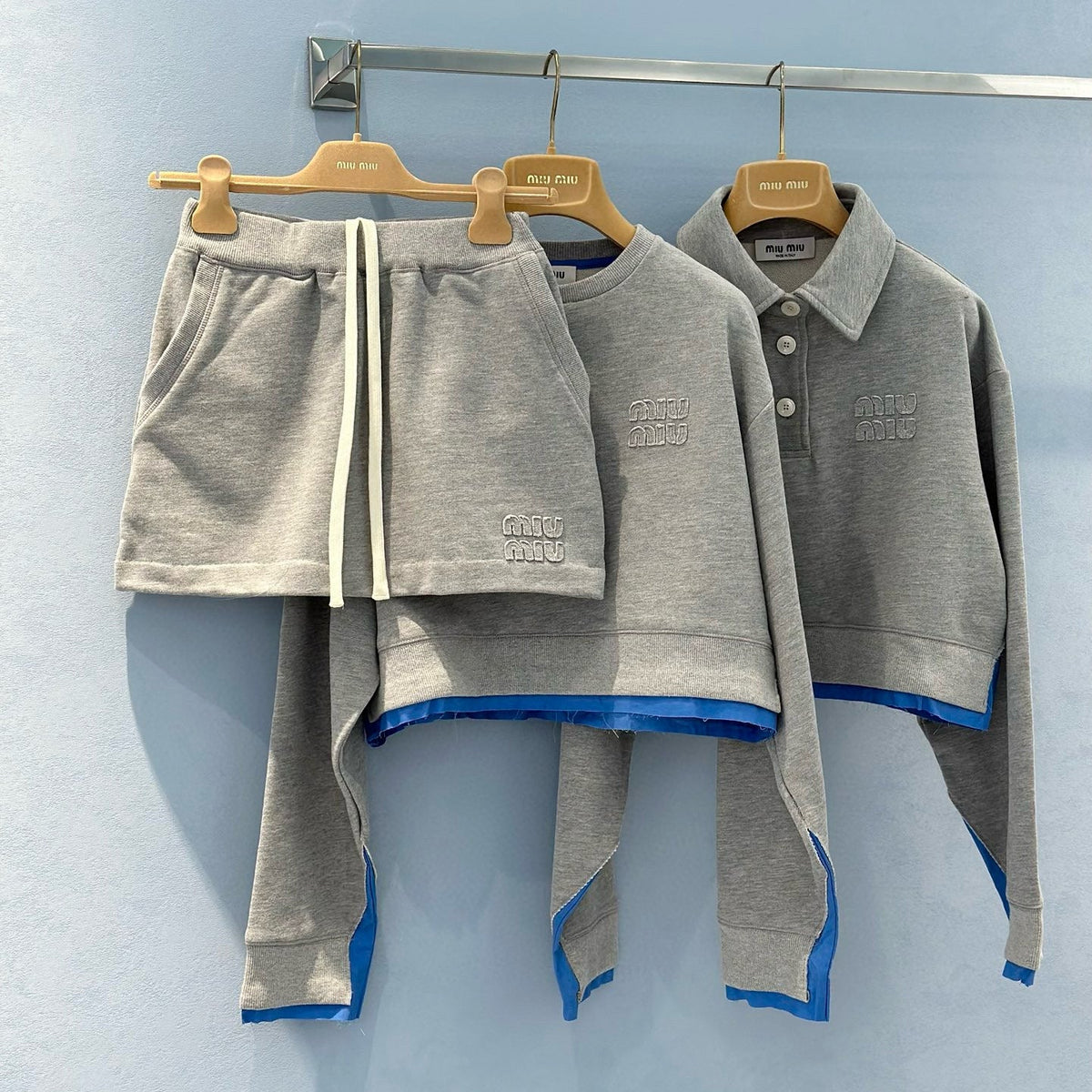 Shorts- Miu M Shorts Premium Designer Casual Shorts