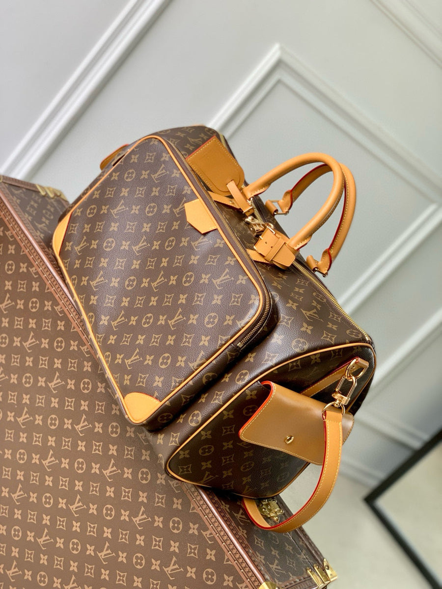 Louis Vuitton Bags- Louis Vuitton Lou Keepall Cargo 50 Bag Premium Designer Shoulder Bag