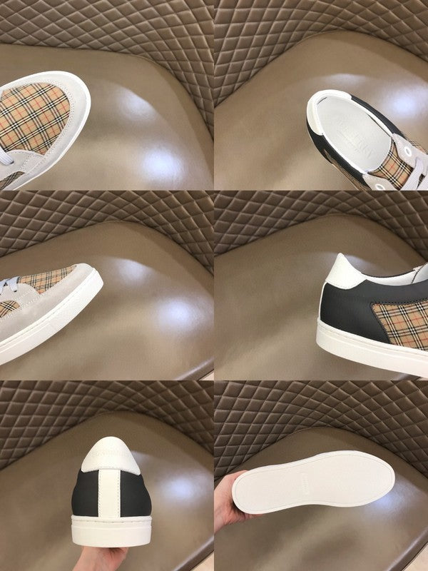 Burberry Chocolate Brown Ankle Strap Heels - Side Profile View