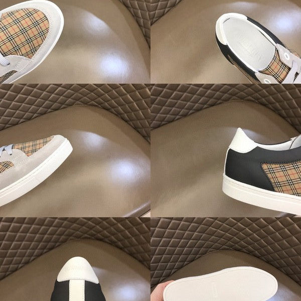Burberry Chocolate Brown Ankle Strap Heels - Side Profile View