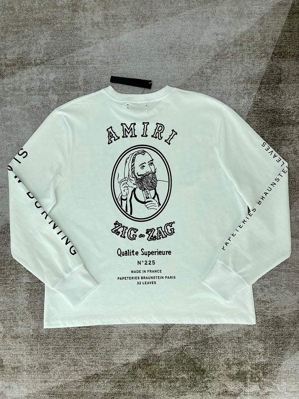 Amiri luxury hoodie detail shot