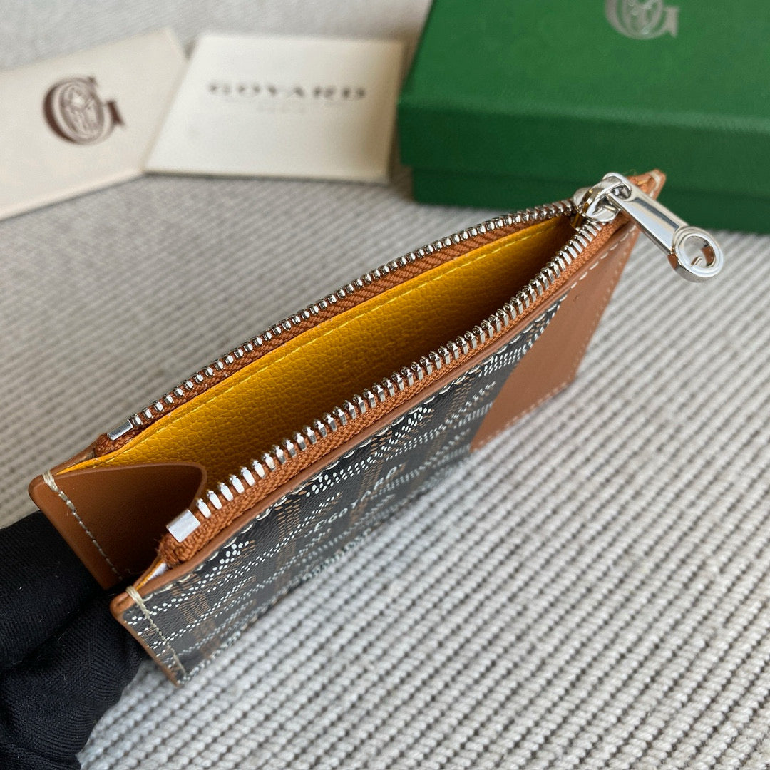 Wallets- Goya Bourbon Card Holder Premium Leather Designer Wallet