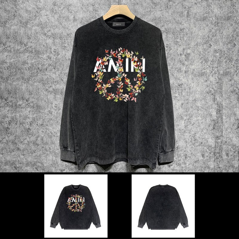 Amiri hoodie front view designer style