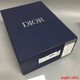 Dior Beige Ankle Strap Heels - Side Profile View
