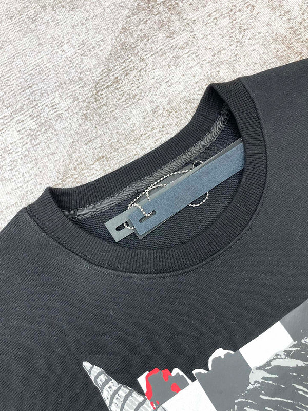 Amiri designer hoodie full view