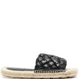 Bottega Veneta flats luxury designer piece front view