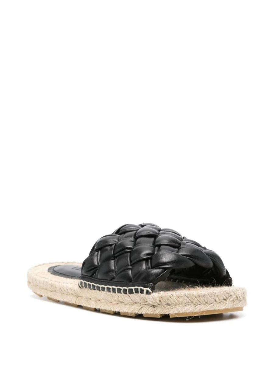 Bottega Veneta flats side profile designer luxury fashion