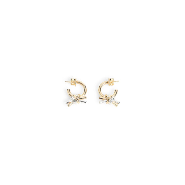 Bottega Veneta Jewellery? Bottega Veneta Knot Earrings Women Luxury Designer Statement Jewellery