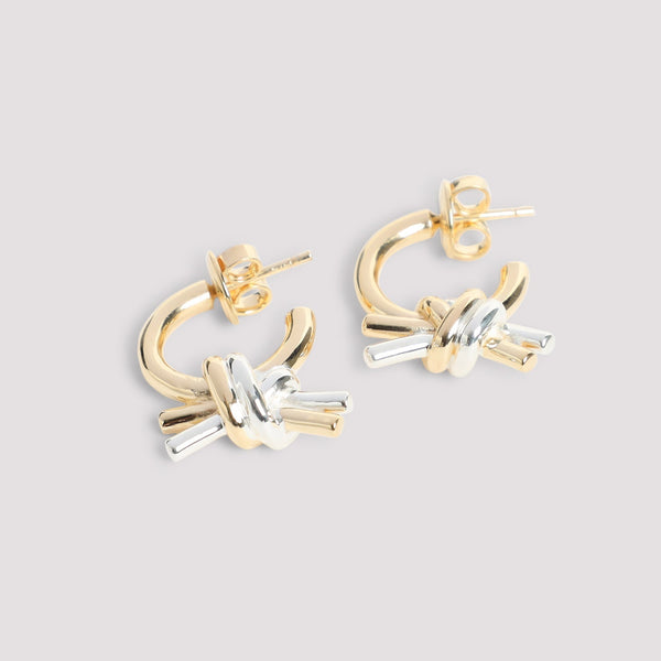 Bottega Veneta Jewellery? Bottega Veneta Knot Earrings Women Luxury Designer Statement Jewellery