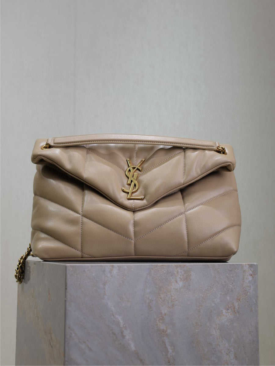 Saint Laurent Bags- Saint Laurent Loulou Medium Puffer Bag Premium Designer Shoulder Bag