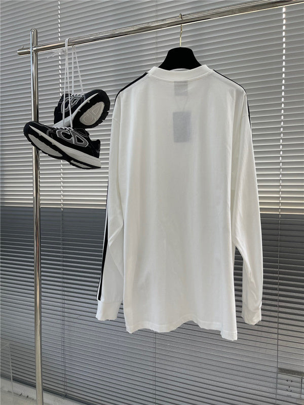 Close-up of Balenciaga designer clothing craftsmanship