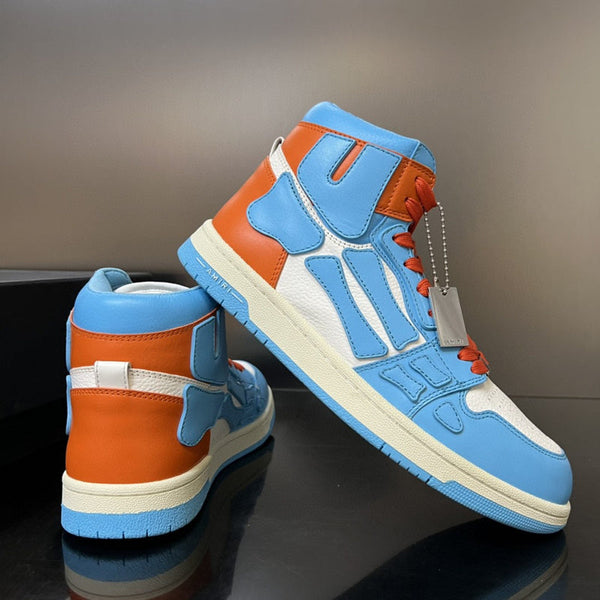 Close-up of Amiri sneakers craftsmanship