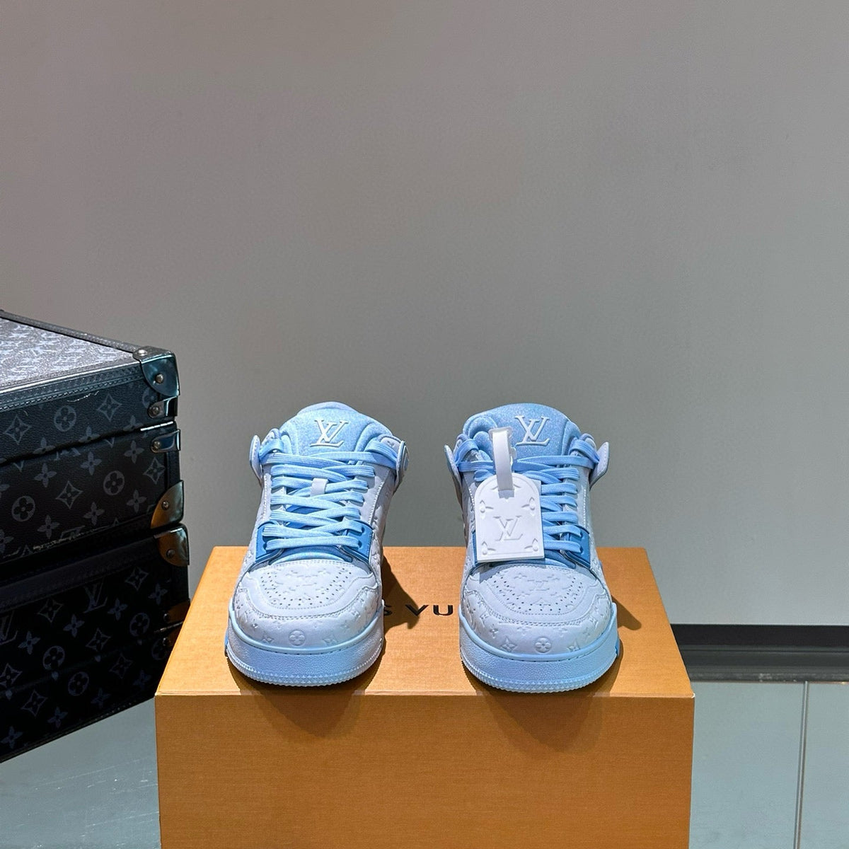 Louis Vuitton Shoes- Louis Vuitton Lou Trainers Comfortable Everyday Designer Shoes