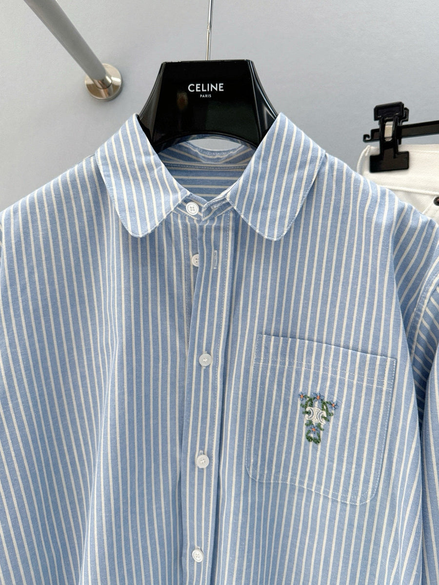 Tops- Cel Shirt Elegant Everyday Designer Top