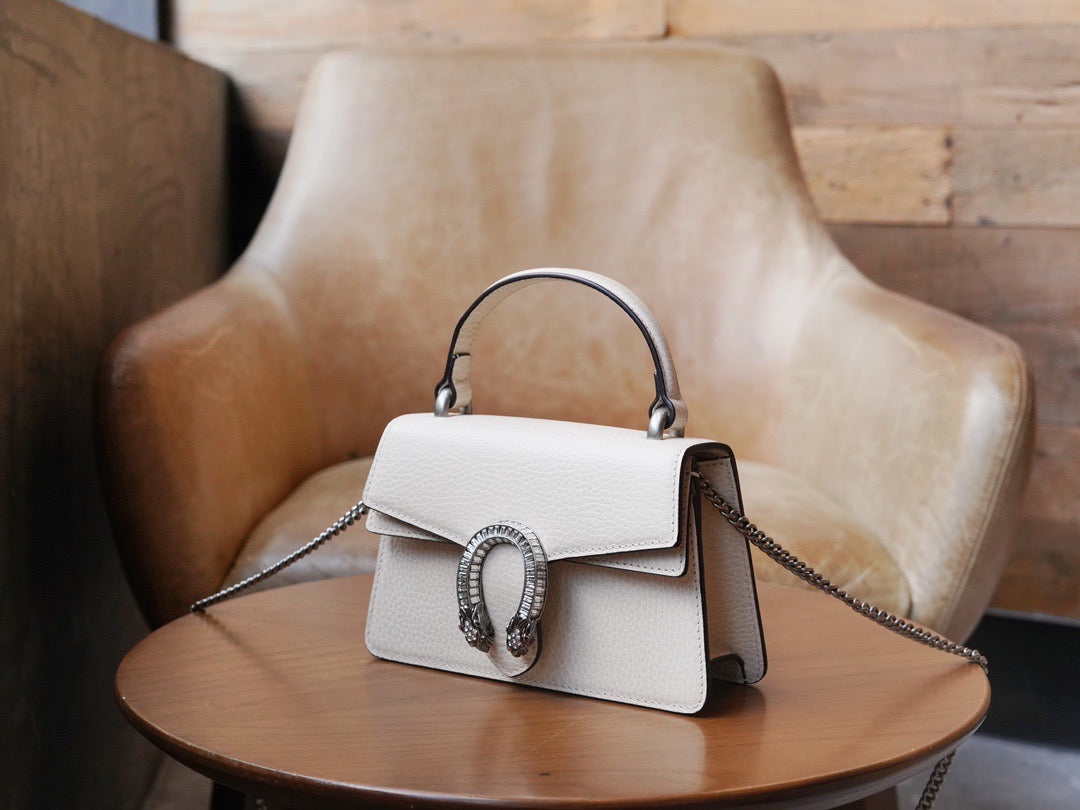 Gucci Bags- Gucci Dionysus Mini Top Handle Bag Elegant Everyday Designer Handbag