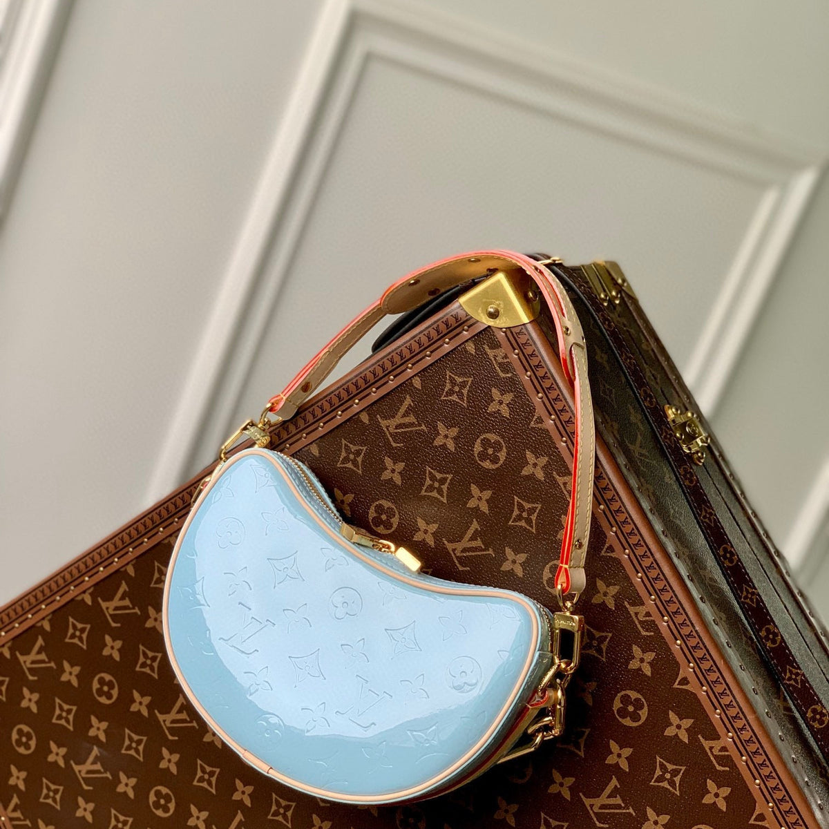 Louis Vuitton Bags- Louis Vuitton Lou Croissant Pm Bag Premium Designer Shoulder Bag