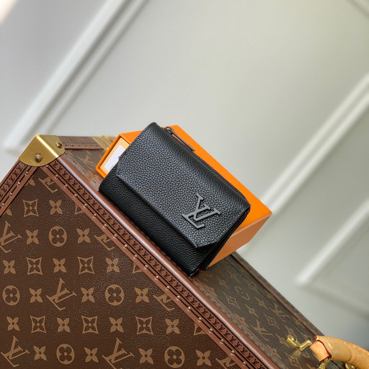 Louis Vuitton Wallets- Louis Vuitton Lou Pilot Wallet Premium Leather Designer Wallet