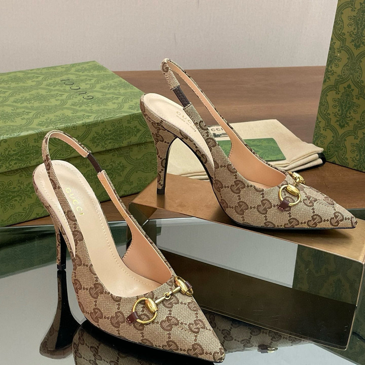 Gucci Shoes- Gucci Heels Premium Designer Casual Shoes