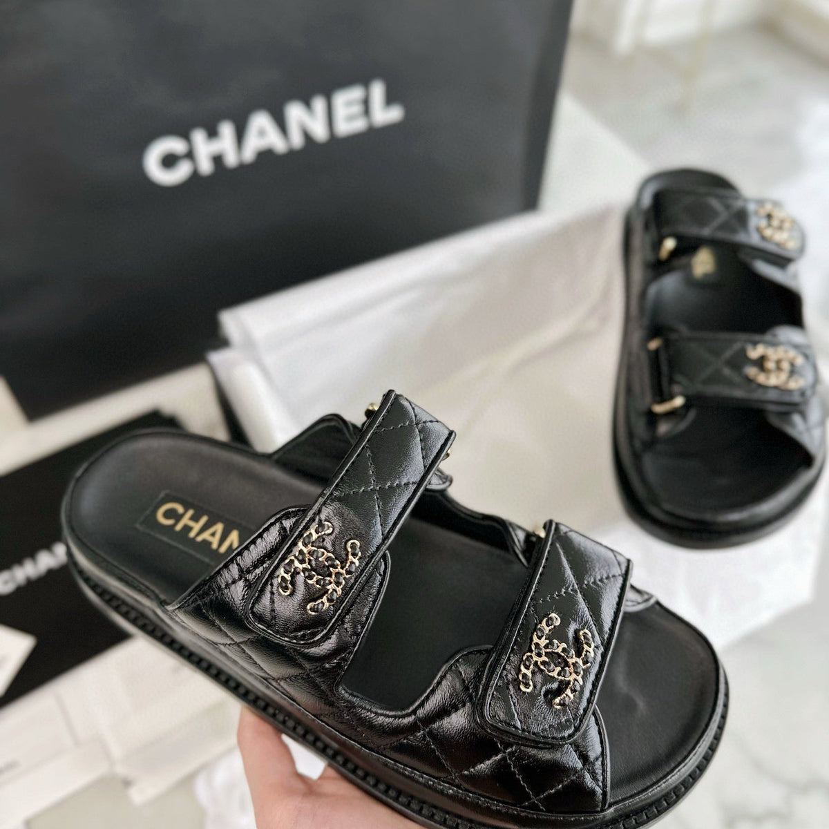 Chanel Shoes- Chanel Sandals Comfortable Everyday Designer Shoes