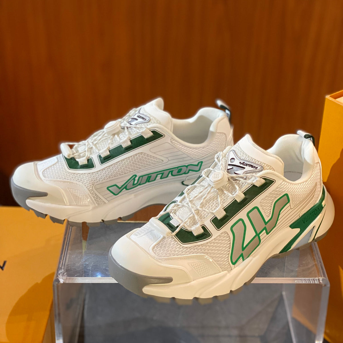 Louis Vuitton Shoes- Louis Vuitton Lou Runner Tatic Sneaker Comfortable Everyday Designer Shoes