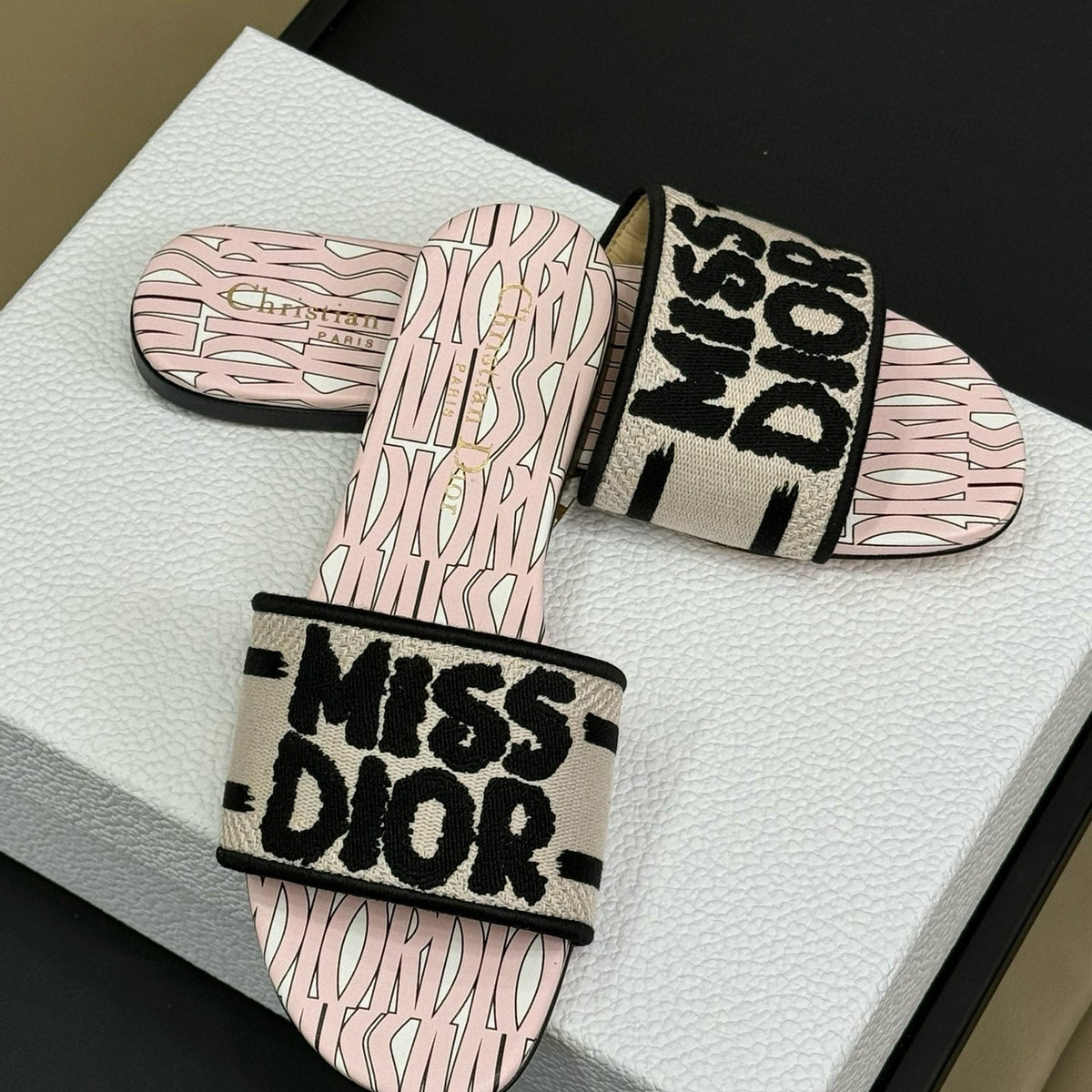 Dior Shoes- Dior Dway Slides Luxury Lifestyle Designer Footwear