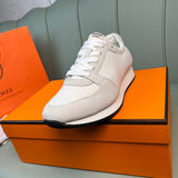 Hermes shoes Style 078 - logo and branding close-up