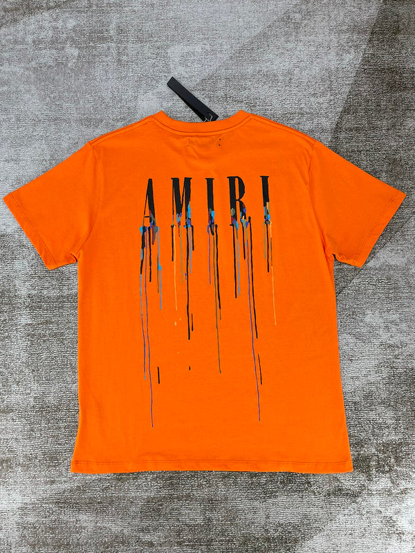 Amiri luxury t-shirt detail shot