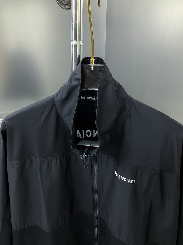 Close-up of Balenciaga designer clothing craftsmanship