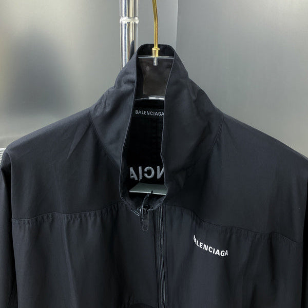 Close-up of Balenciaga designer clothing craftsmanship