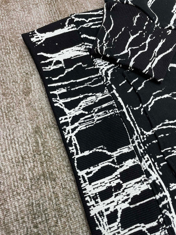 Close-up of Amiri hoodie craftsmanship