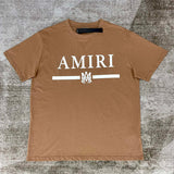 Amiri t-shirt front view designer style