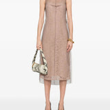 Fendi premium cocktail dresses detail and craftsmanship close-up