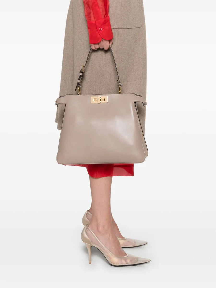 Fendi premium shoulder bags detail and craftsmanship close-up
