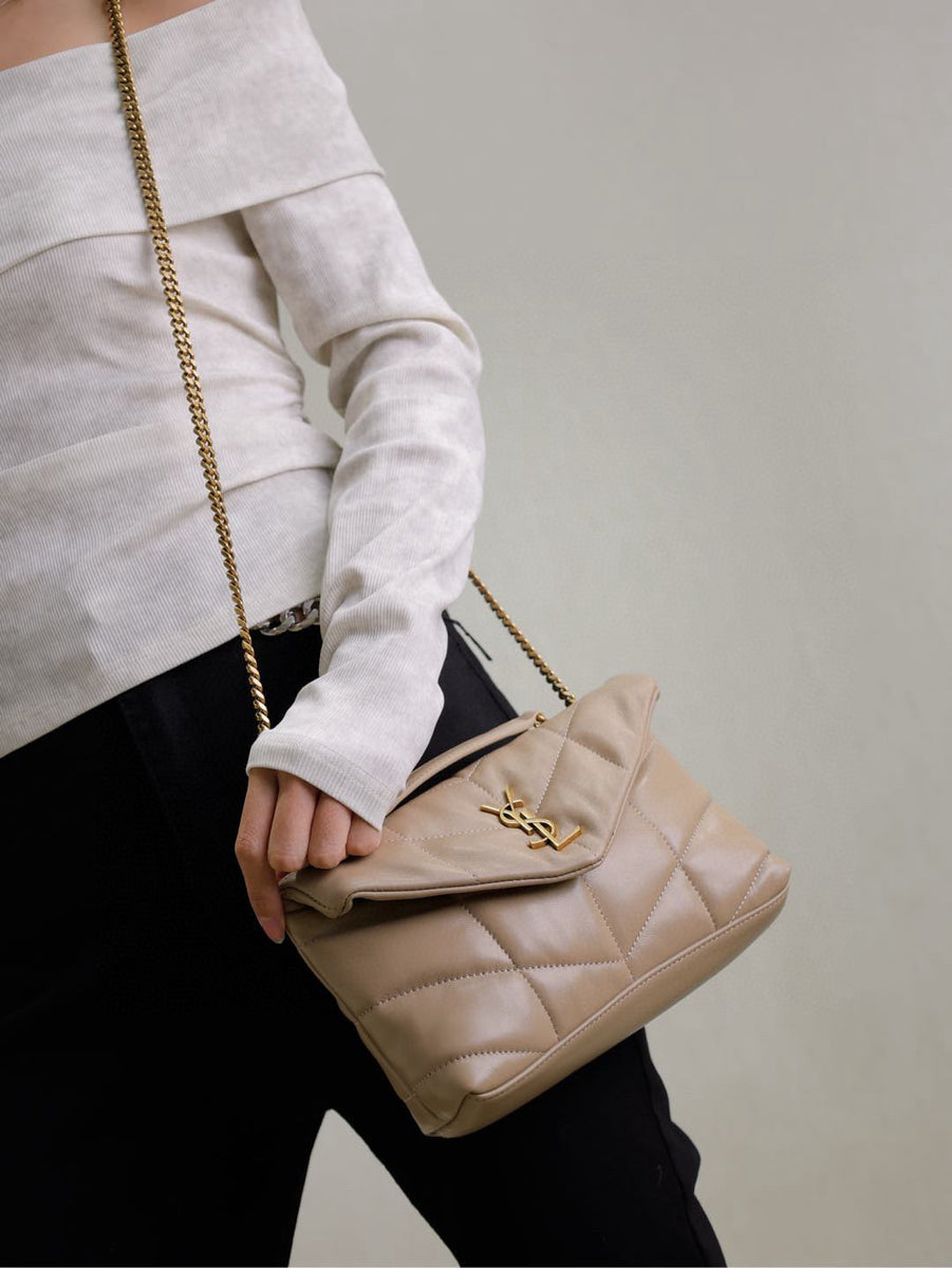 Saint Laurent Bags- Saint Laurent Toy Loulou Puffer Bag Premium Designer Shoulder Bag