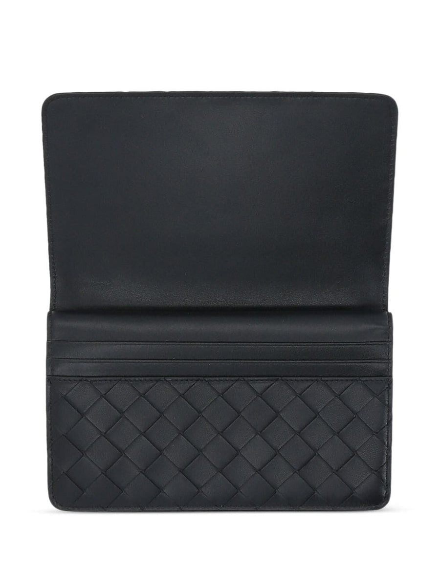 Bottega Veneta premium wallets detail and craftsmanship close-up