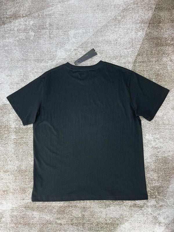 Close-up of Amiri t-shirt craftsmanship