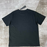Close-up of Amiri t-shirt craftsmanship